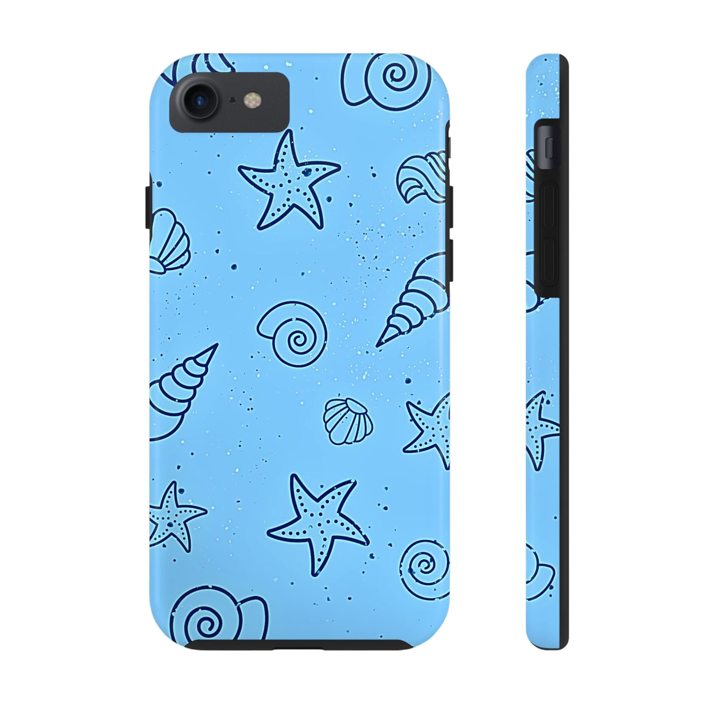 Funda resistente para teléfono Shells azul claro | Estética