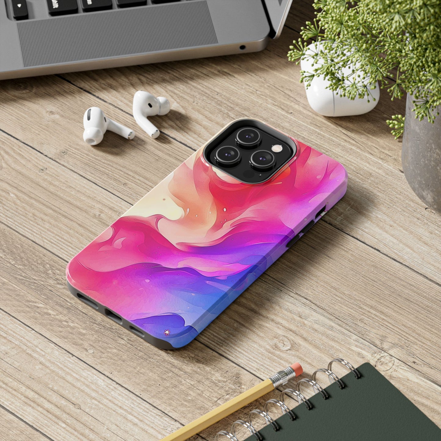 Soft Pastel Gradient Tough Phone Case | Aesthetic