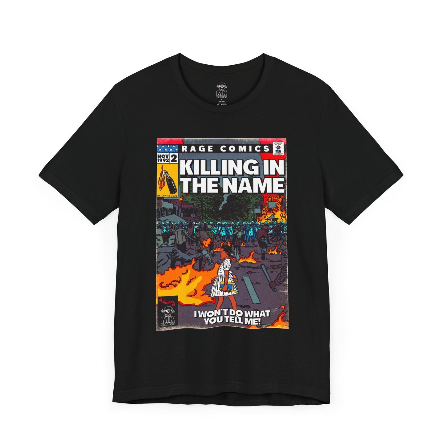 Rage - Killing In the Name - Unisex Jersey Short Sleeve Tee