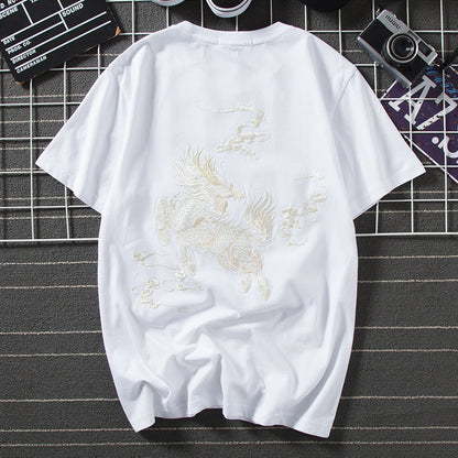 KH870 Kirin Embroidery Tee