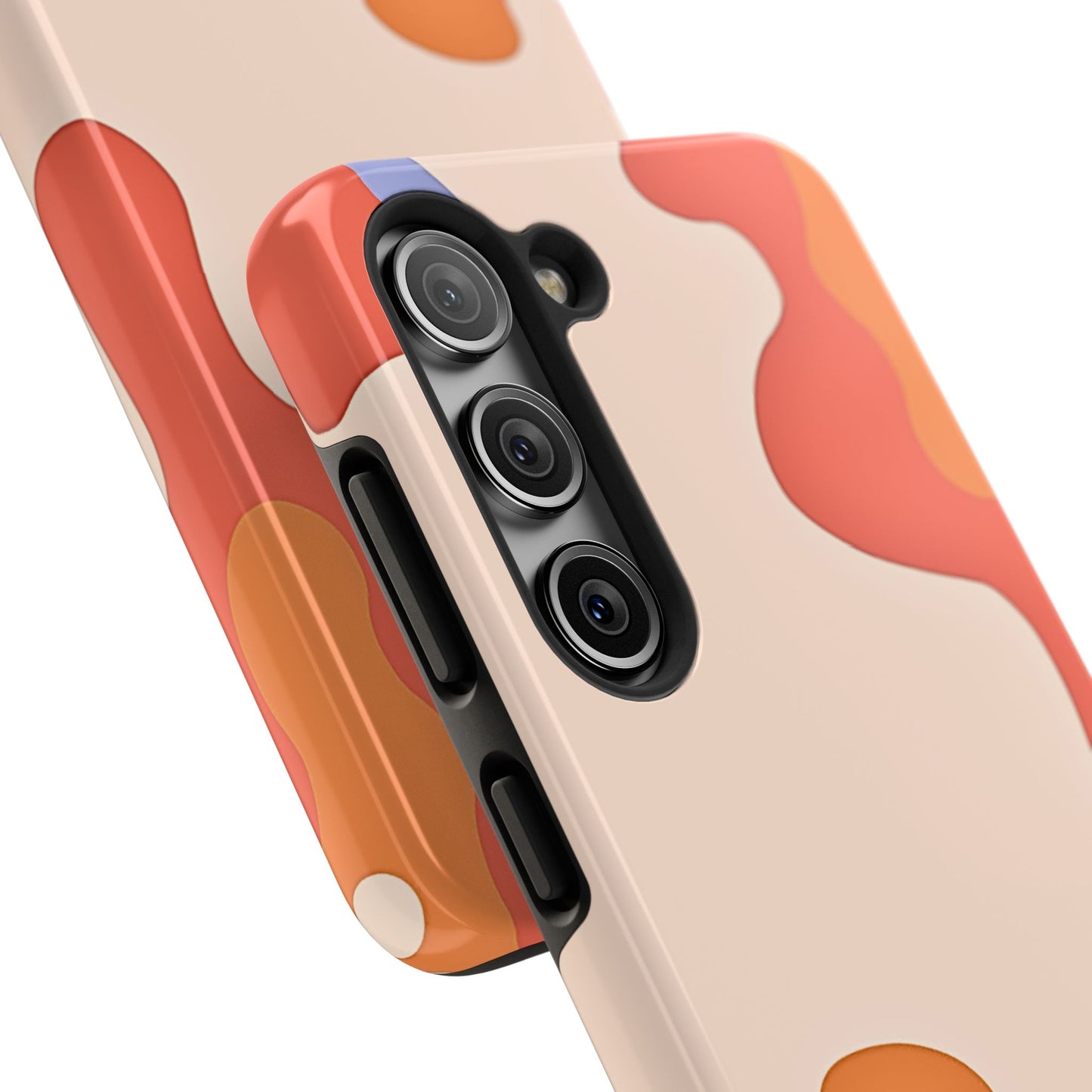 Funda resistente para teléfono con diseño de pastel líquido de verano | Estética