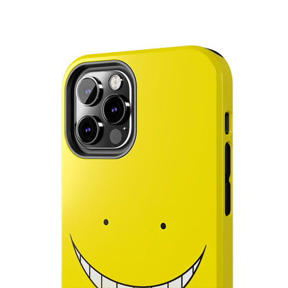 Assassination Classroom Koro-sensei Yellow Face Design Tough Phone Case | Anime