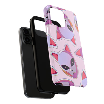 Sabito Fox Mask Pattern Tough Phone Case | Anime - Demon Slayer