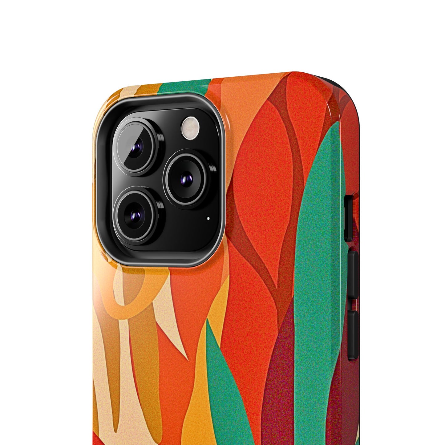Abstract Autumn Leaves Tough Phone Case | Aesthetic