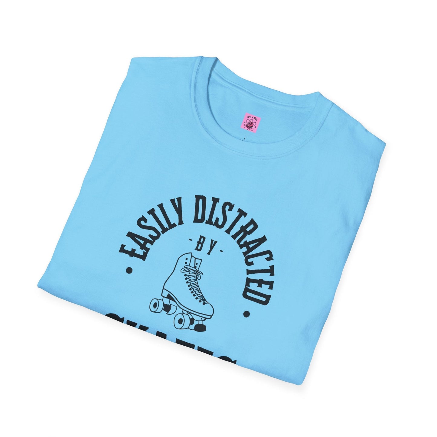 Easily Distracted by Skates Unisex T-Shirt