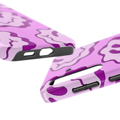 Waving Smile Preppy Pinky Tough Phone Case | Aesthetic