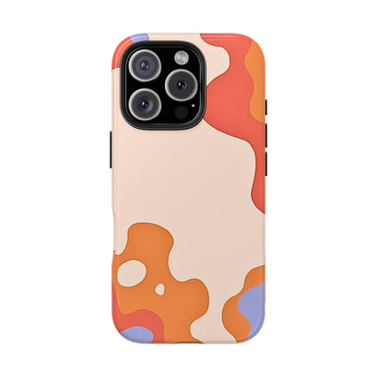 Funda resistente para teléfono con diseño de pastel líquido de verano | Estética