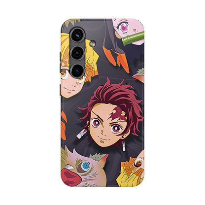 Demon Slayer Gang Tough Phone Case | Anime - Demon Slayer