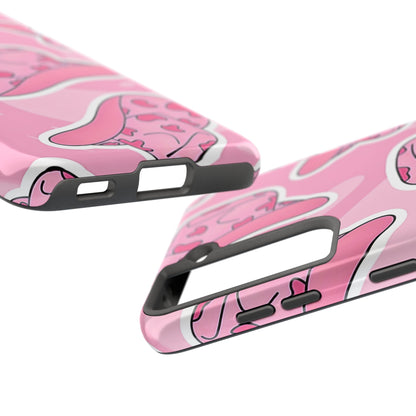 Pink Cowboy Hat Preppy Tough Phone Case | Aesthetic