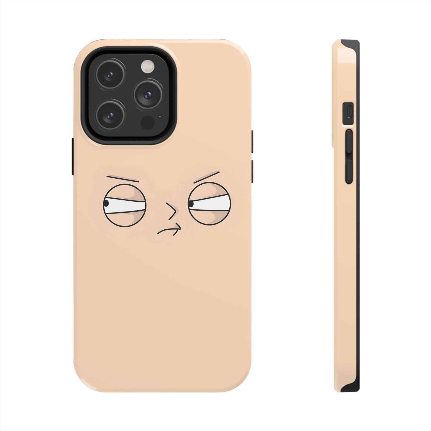 Family Guy Stewie Suspicious Eyes Look Tough Phone Case | Cartoons