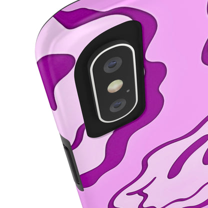 Waving Smile Preppy Pinky Tough Phone Case | Aesthetic