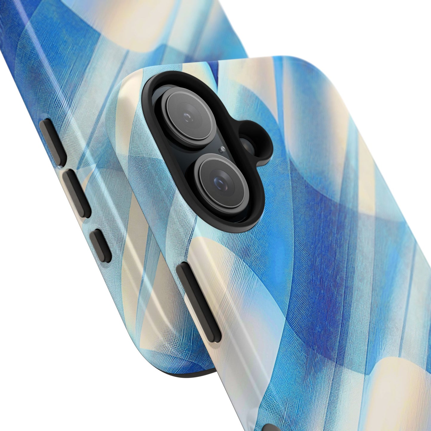 Pastel Plaid Pattern Clean Tough Phone Case | Aesthetic