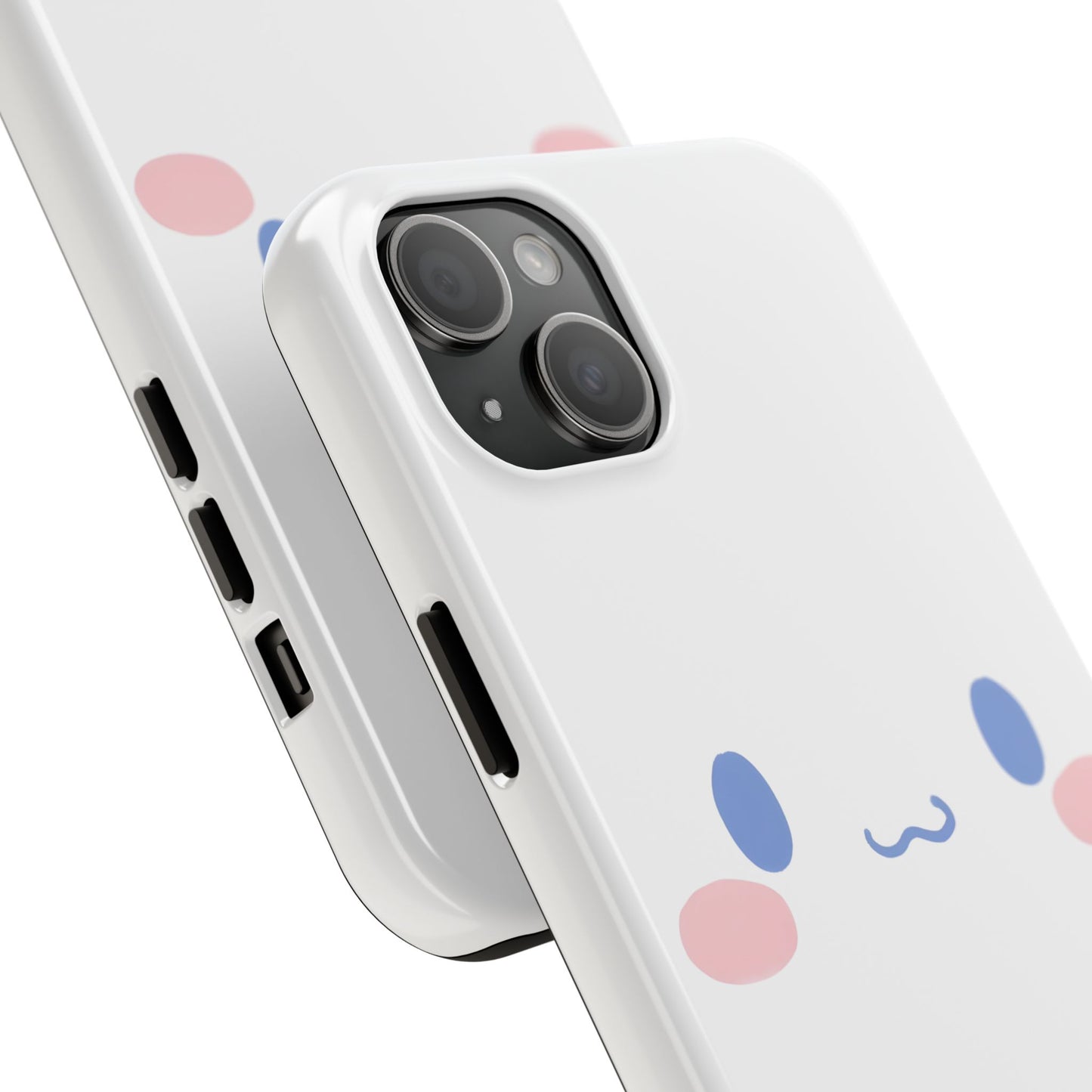 Sanrio Cinnamoroll Cute Face Pastel Kawaii Minimal Tough Phone Case | Cartoons