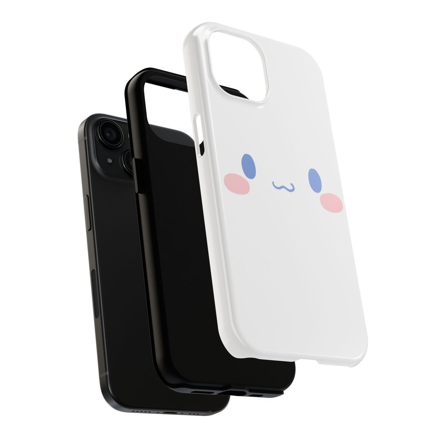 Sanrio Cinnamoroll Cute Face Pastel Kawaii Minimal Tough Phone Case | Cartoons