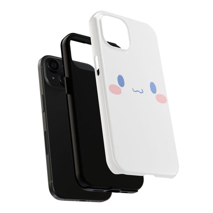 Sanrio Cinnamoroll Cute Face Pastel Kawaii Minimal Tough Phone Case | Cartoons