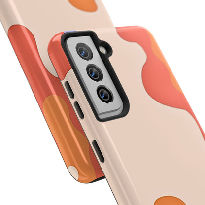 Funda resistente para teléfono con diseño de pastel líquido de verano | Estética
