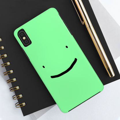 Simple Smile Green Face Tough Phone Case | Other