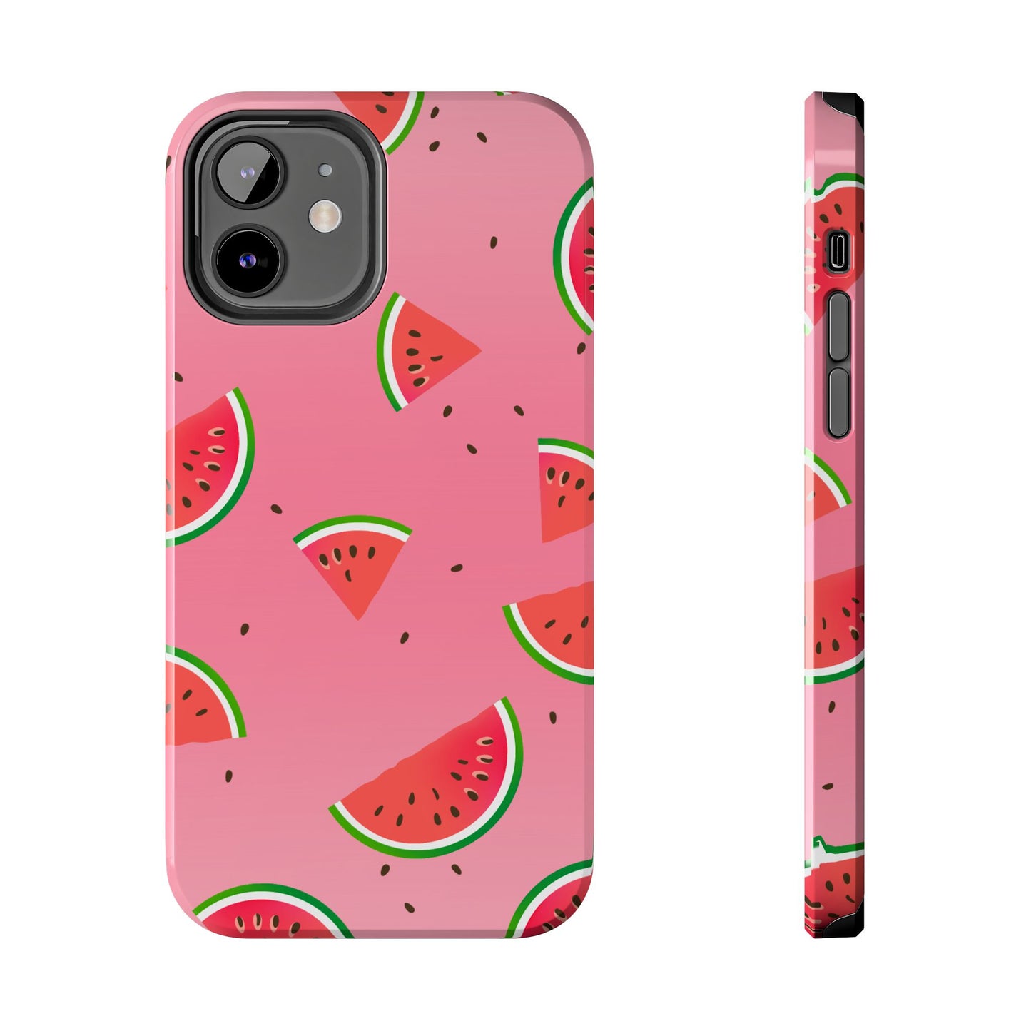 Pink and Red Gradient Watermelon Tough Phone Case | Food