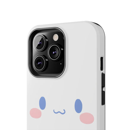 Sanrio Cinnamoroll Cute Face Pastel Kawaii Minimal Tough Phone Case | Cartoons