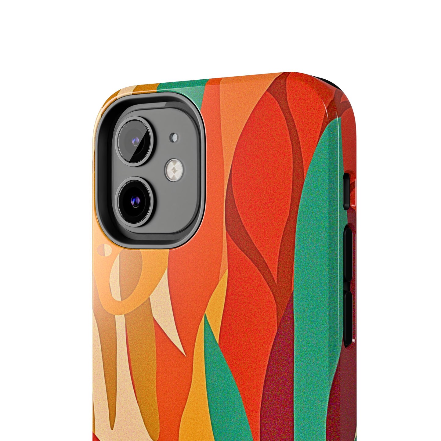 Abstract Autumn Leaves Tough Phone Case | Aesthetic