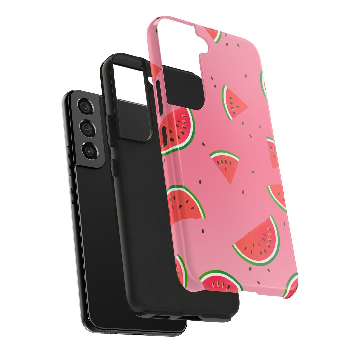 Pink and Red Gradient Watermelon Tough Phone Case | Food