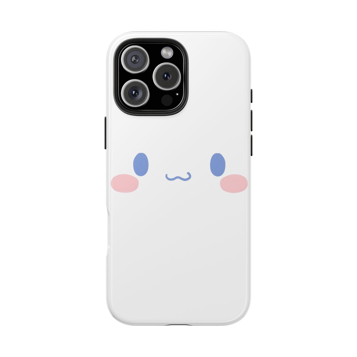 Sanrio Cinnamoroll Cute Face Pastel Kawaii Minimal Tough Phone Case | Cartoons