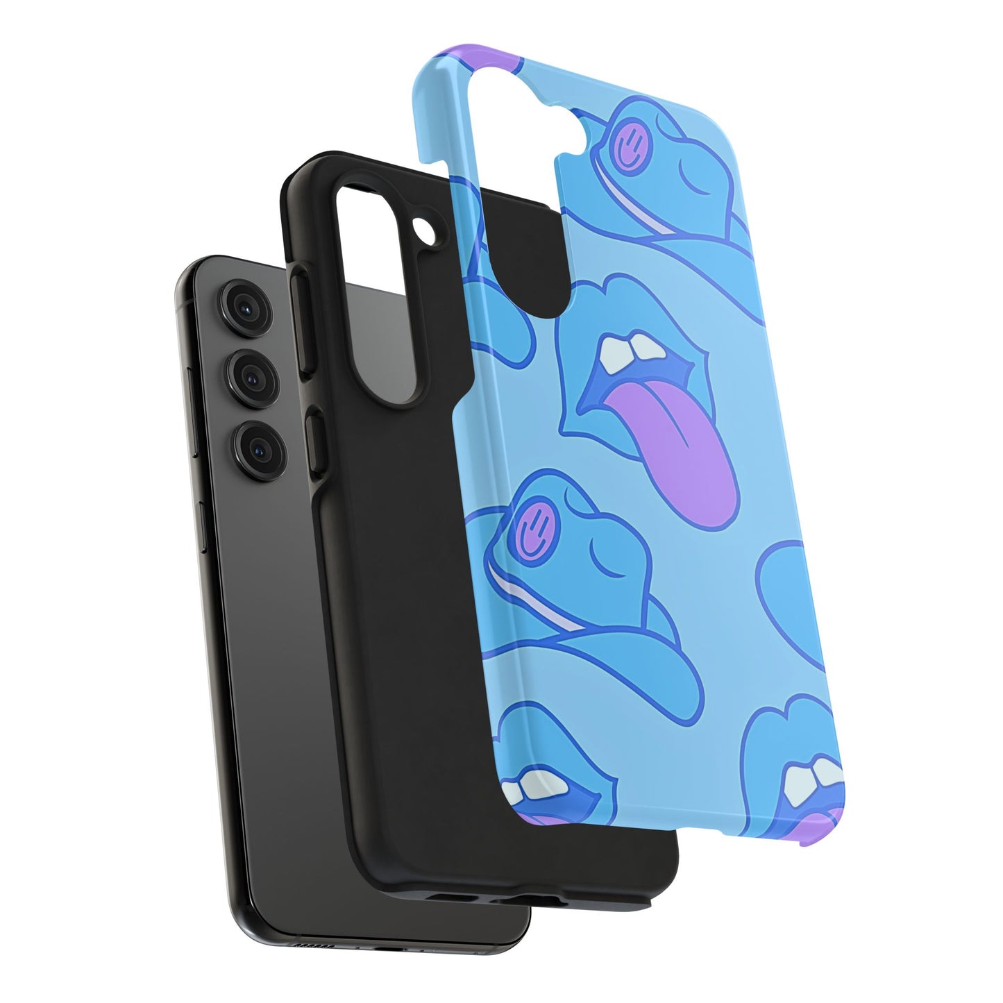 Funda resistente para teléfono con estampado de sombrero vaquero y labios sensuales (versión 2) | Estética