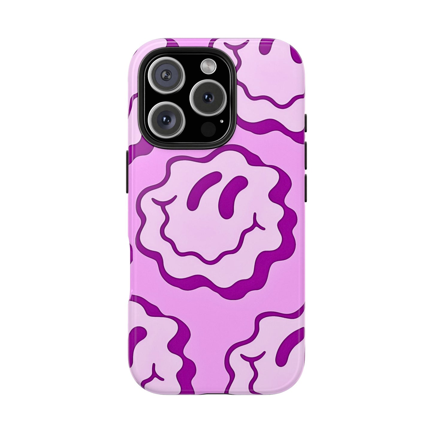 Waving Smile Preppy Pinky Tough Phone Case | Aesthetic