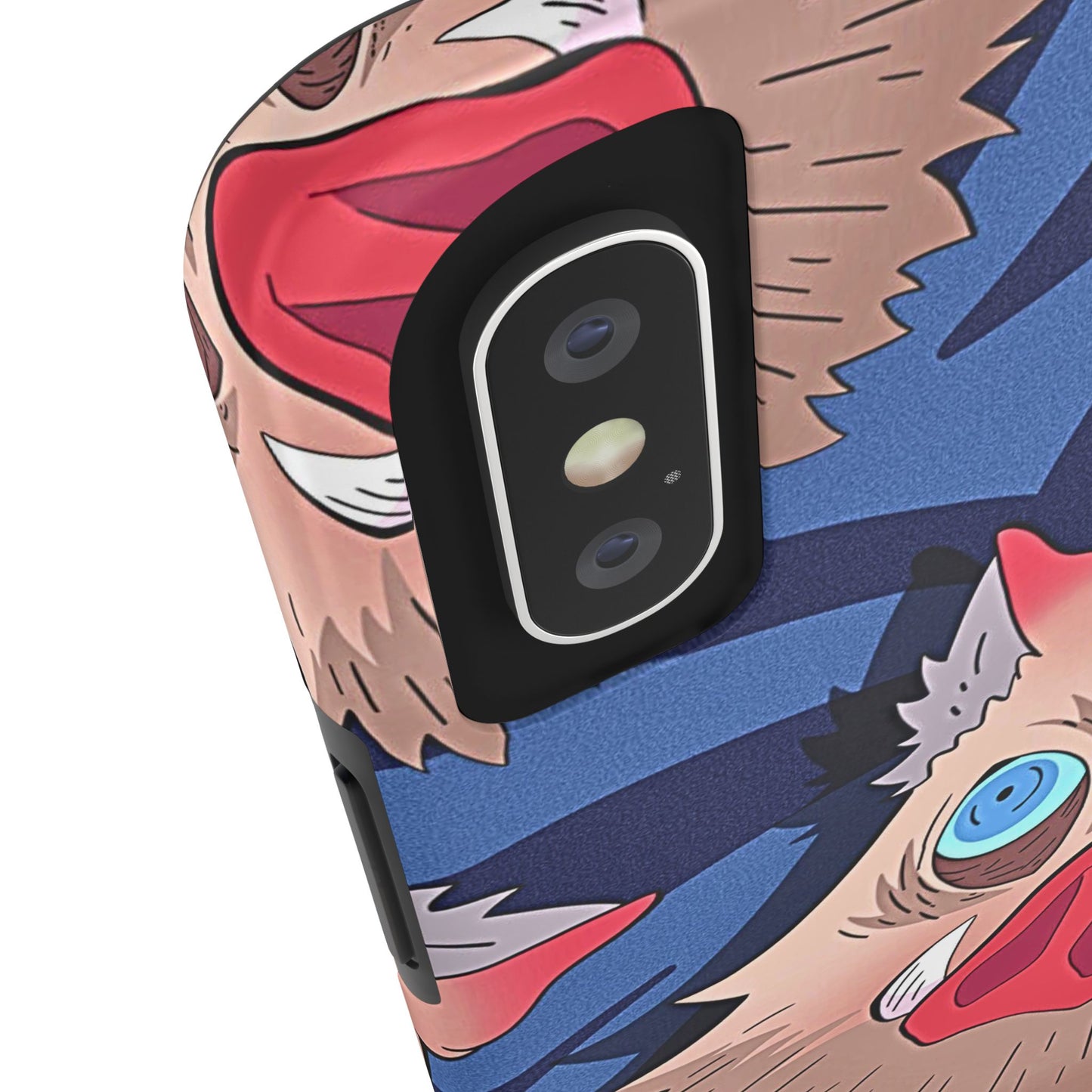 Inosuke Hashibira Head Pattern Tough Phone Case | Anime - Demon Slayer