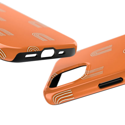 Arches Orange Tough Phone Case | Aesthetic