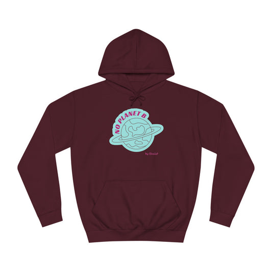 Unisex Hoodie - No Planet B by Closiist