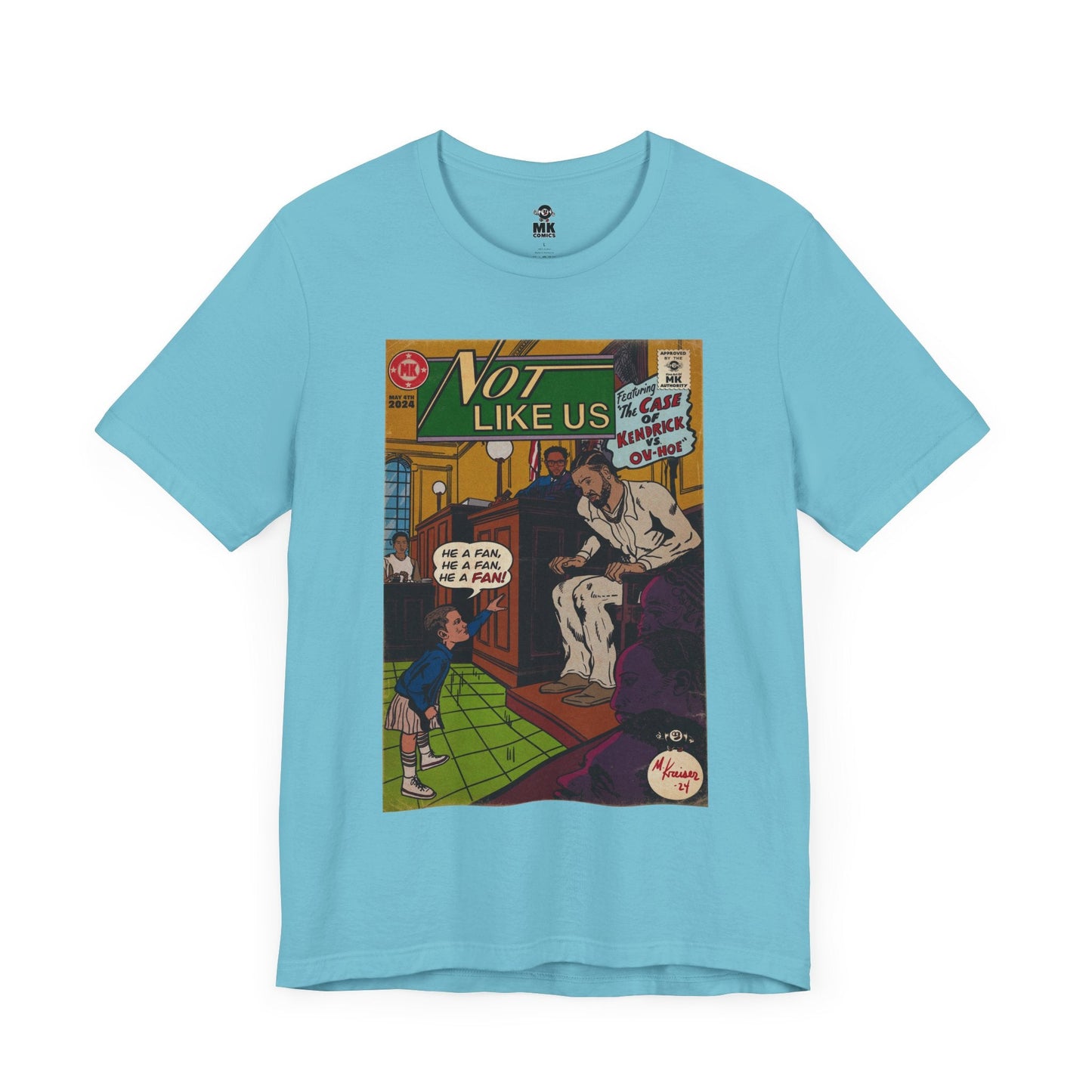 Not Like Us - Unisex Jersey Short Sleeve Tee