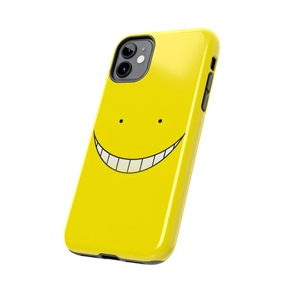 Assassination Classroom Koro-sensei Yellow Face Design Tough Phone Case | Anime