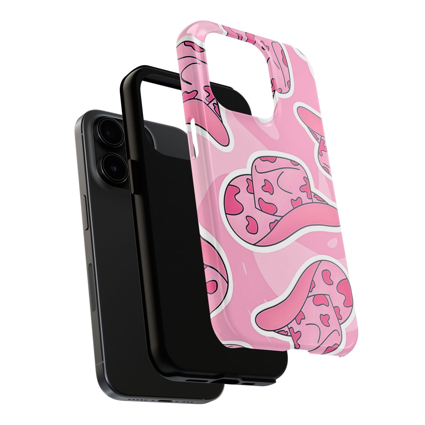 Pink Cowboy Hat Preppy Tough Phone Case | Aesthetic