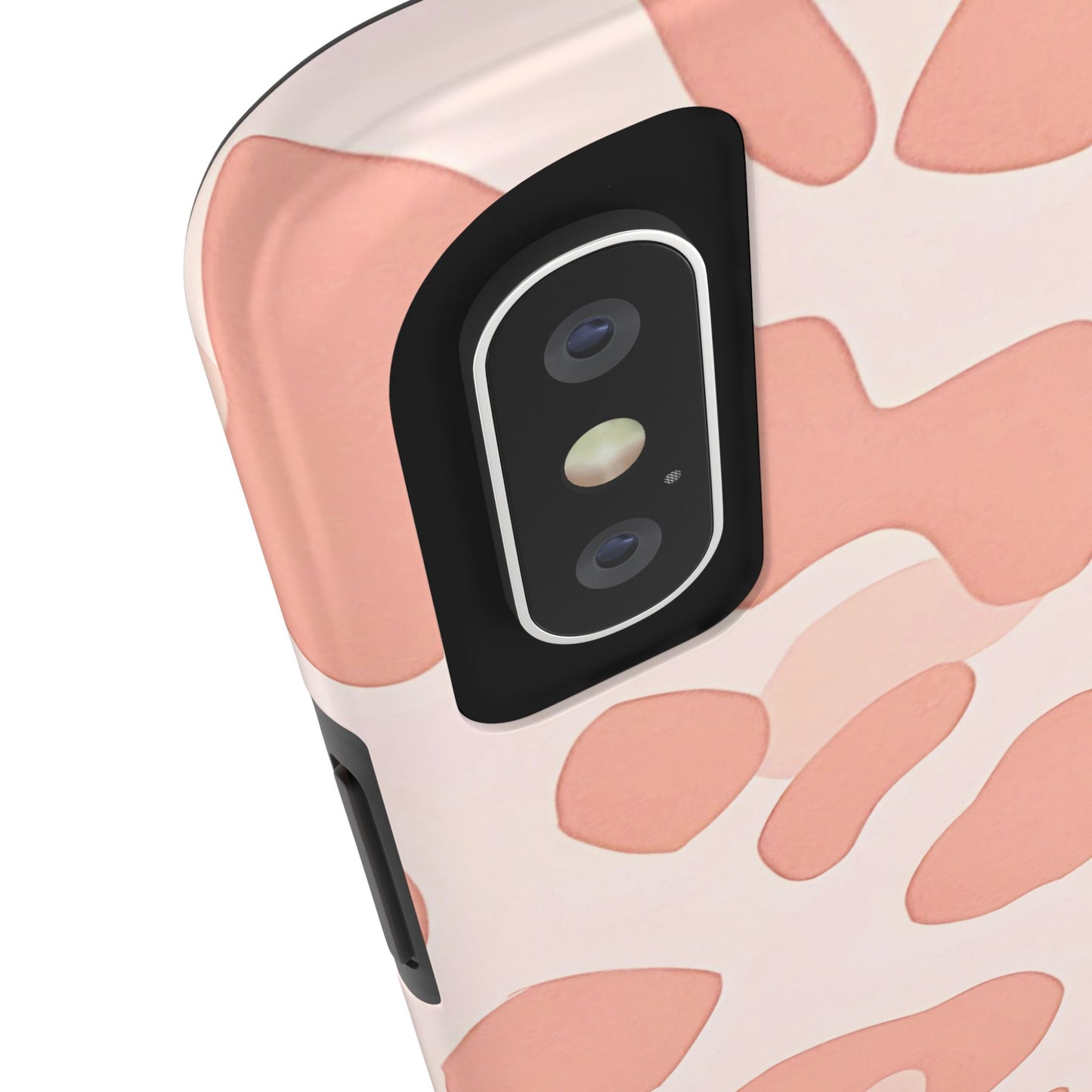 Funda resistente para teléfono con estampado de leopardo rosa preppy | Estética