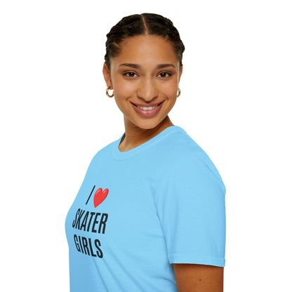 I Love Skater Girls T-Shirt