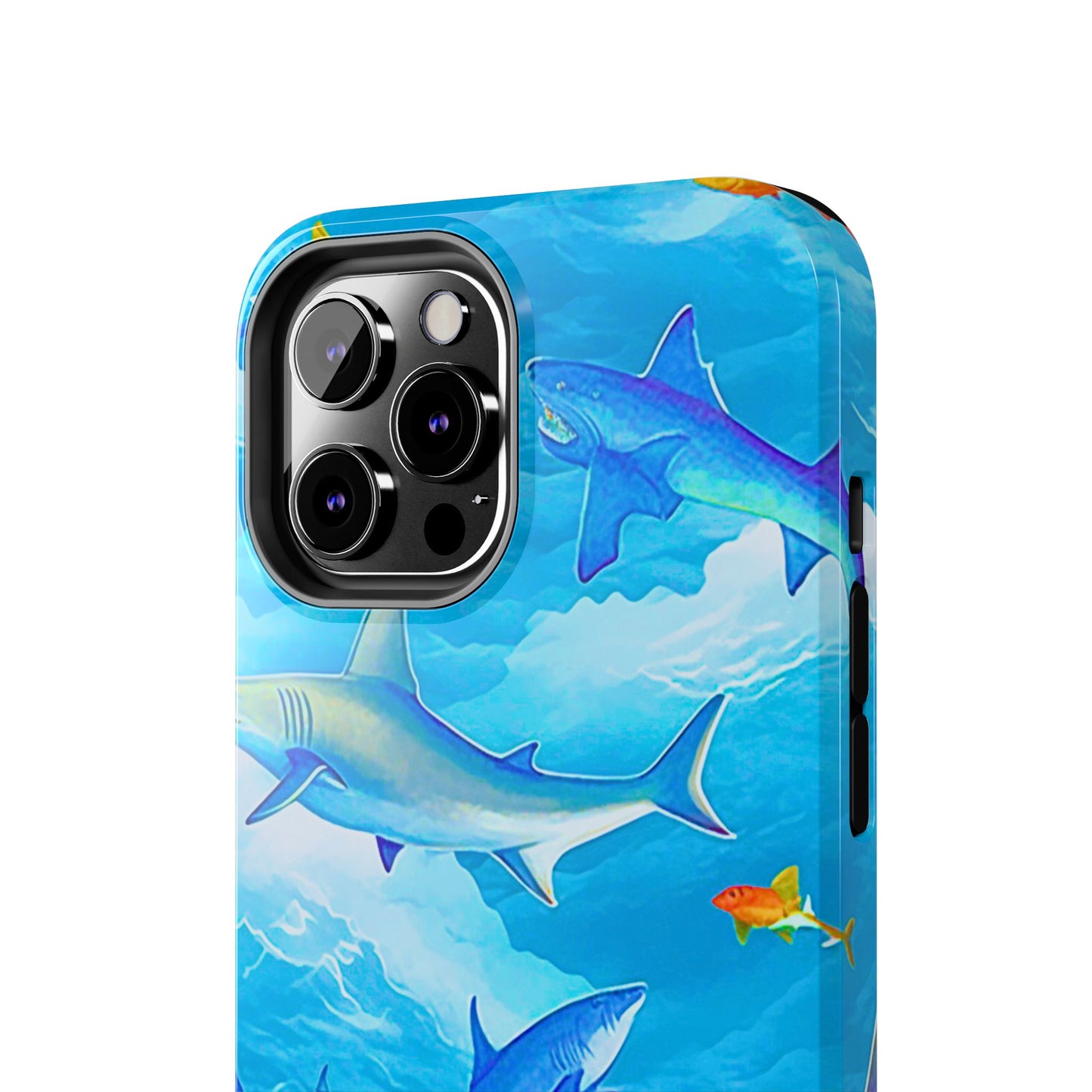 Sharks in the Sky Pattern Style Tough Phone Case | Animals