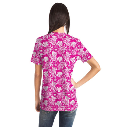 Rad Palm Pink Aloha Unisex T-Shirt