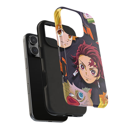Demon Slayer Gang Tough Phone Case | Anime - Demon Slayer