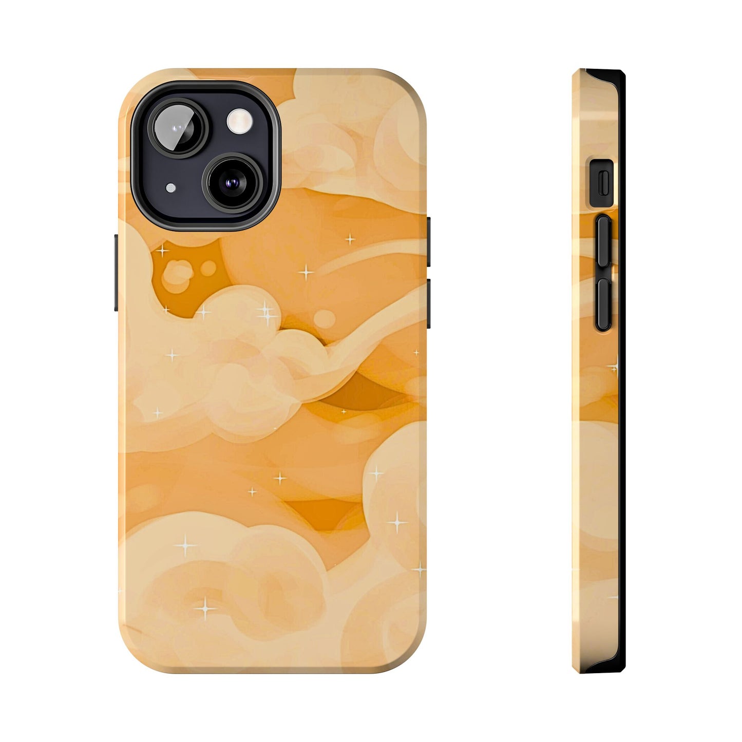 Colored Clouds Style Tough Phone Case | Aesthetic
