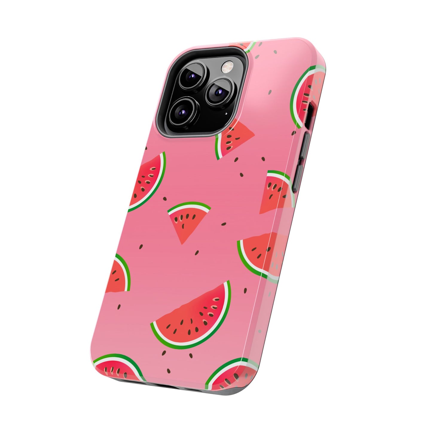 Pink and Red Gradient Watermelon Tough Phone Case | Food