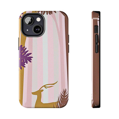 Abstract Forest Tough Phone Case | Aesthetic