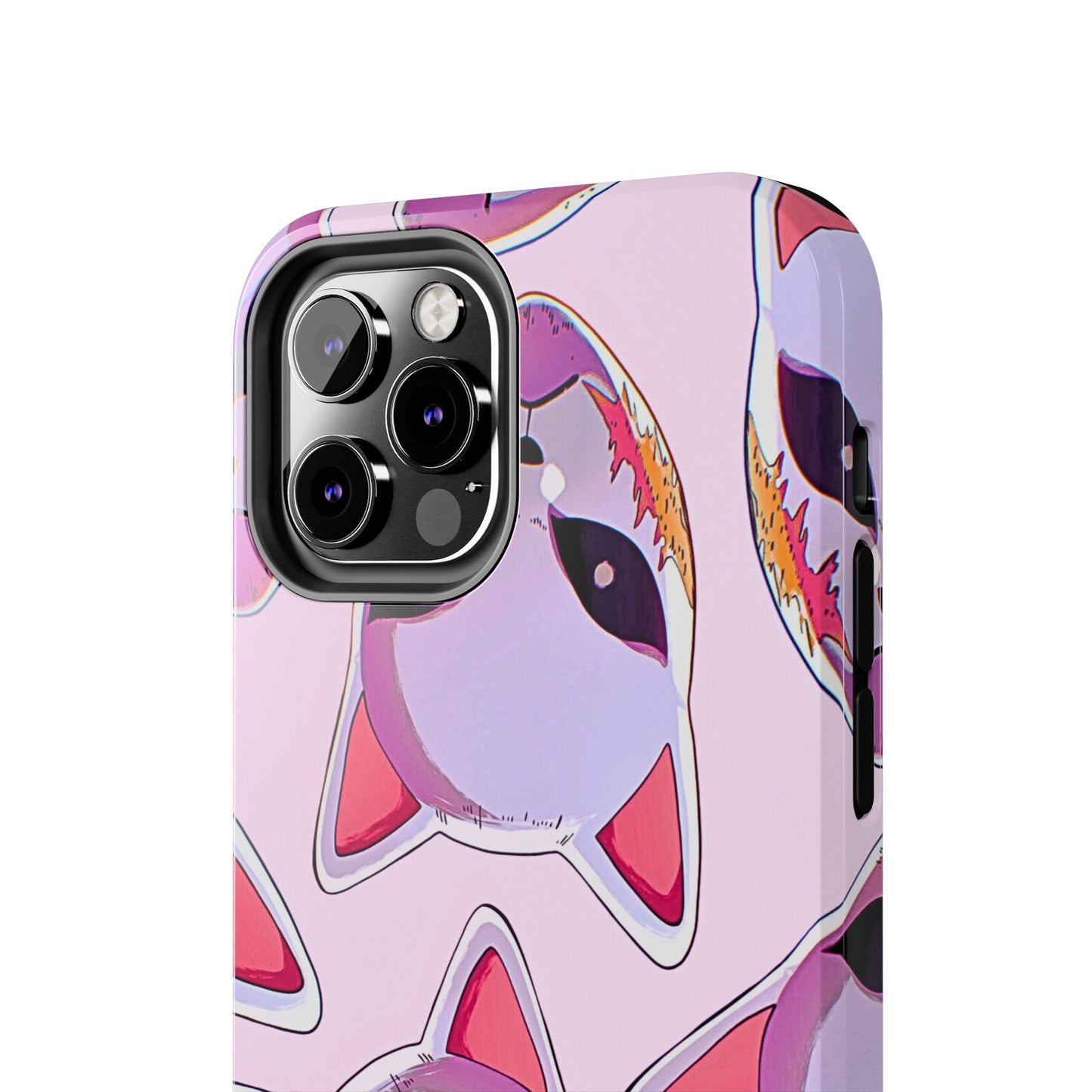 Sabito Fox Mask Pattern Tough Phone Case | Anime - Demon Slayer
