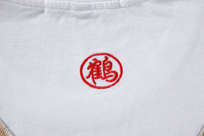 KH858 Flying Crane Embroidery Tee