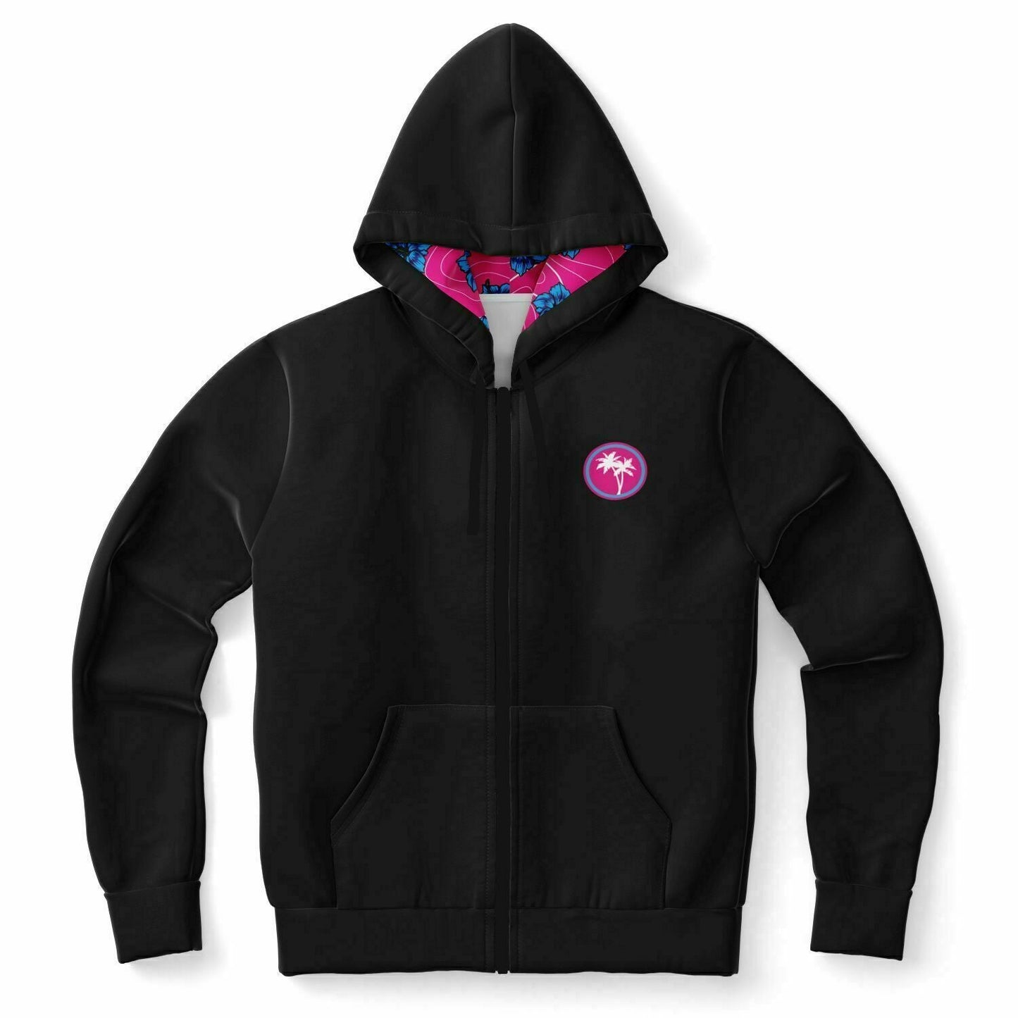 Rad Palm Hibiscus Hoodie