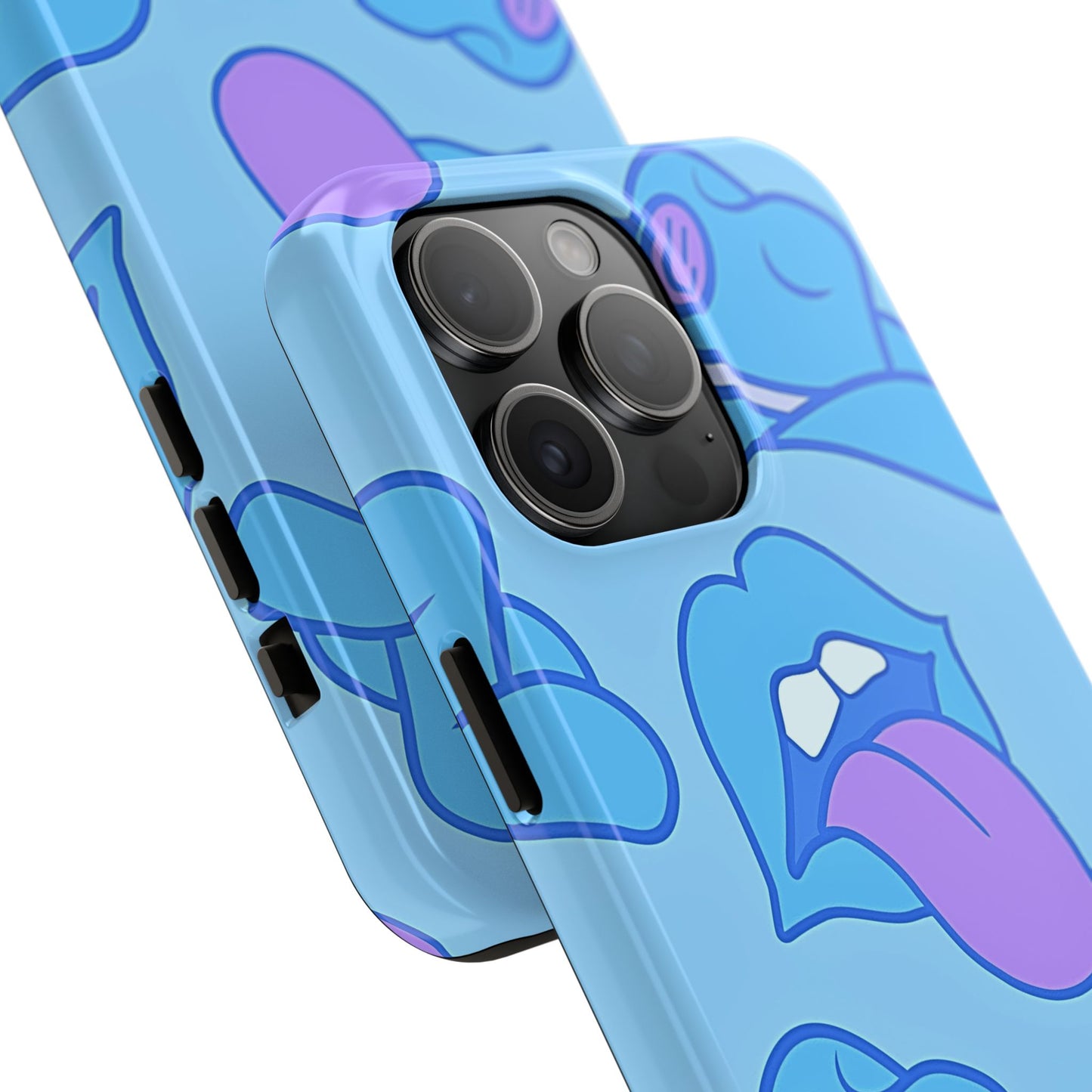 Funda resistente para teléfono con estampado de sombrero vaquero y labios sensuales (versión 2) | Estética