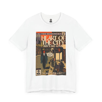 Heart of the City - Unisex Jersey Short Sleeve Tee