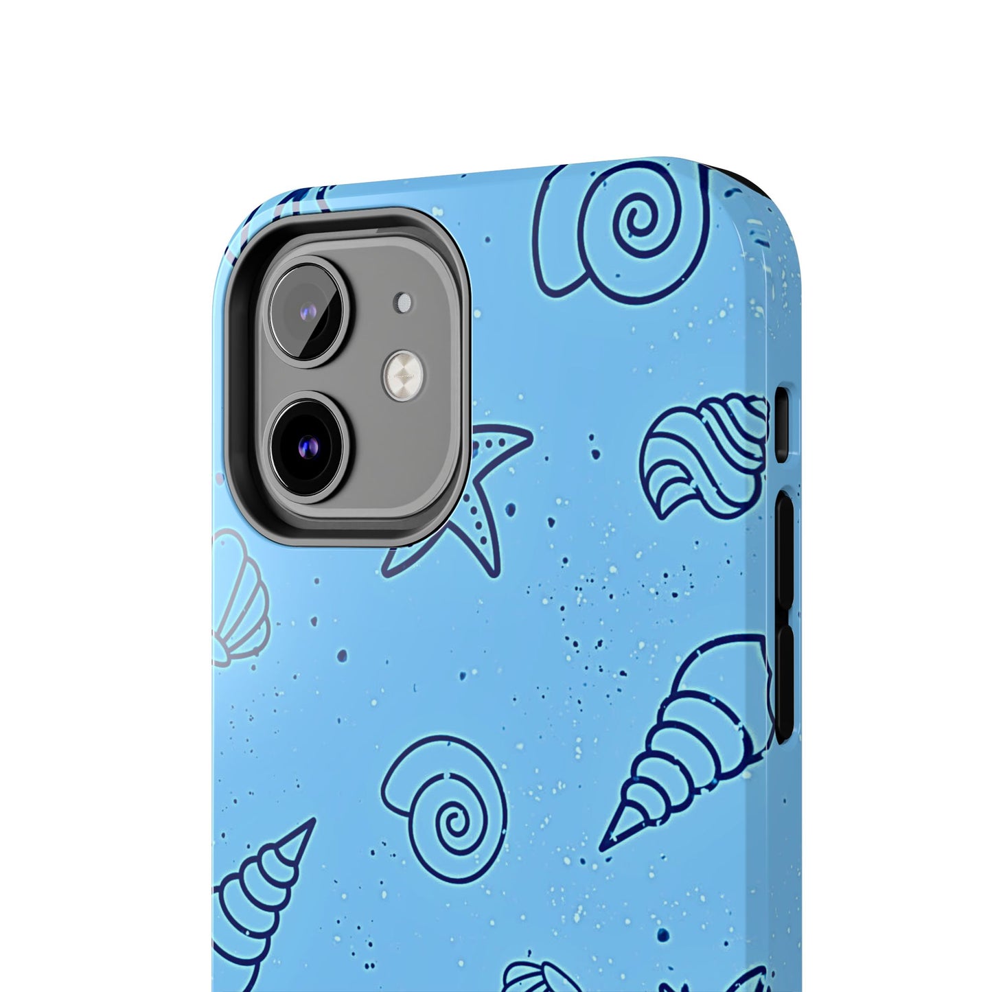 Funda resistente para teléfono Shells azul claro | Estética