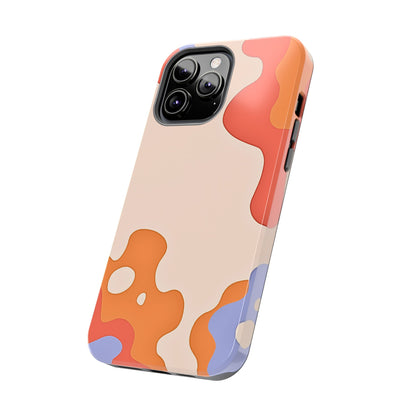Funda resistente para teléfono con diseño de pastel líquido de verano | Estética