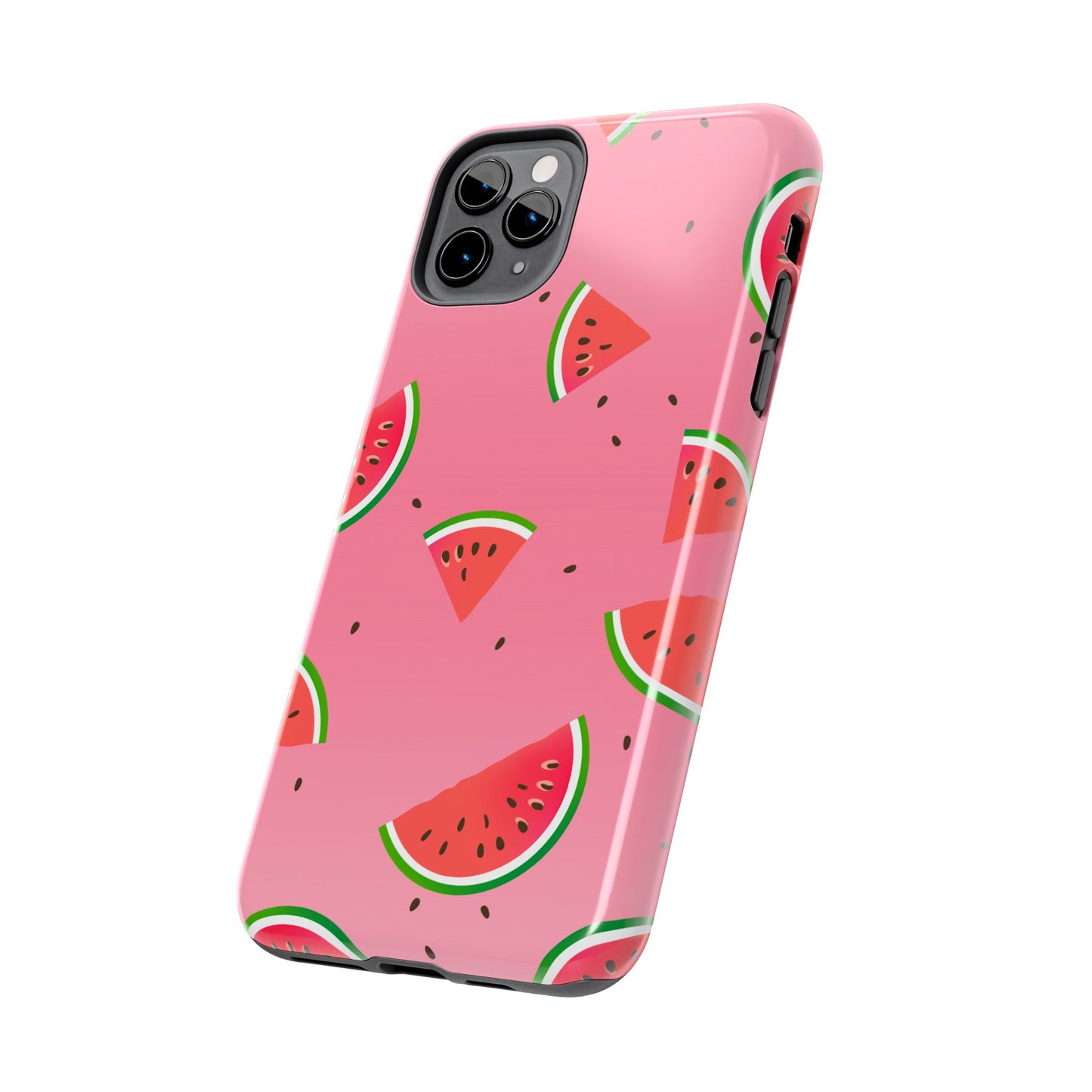 Pink and Red Gradient Watermelon Tough Phone Case | Food